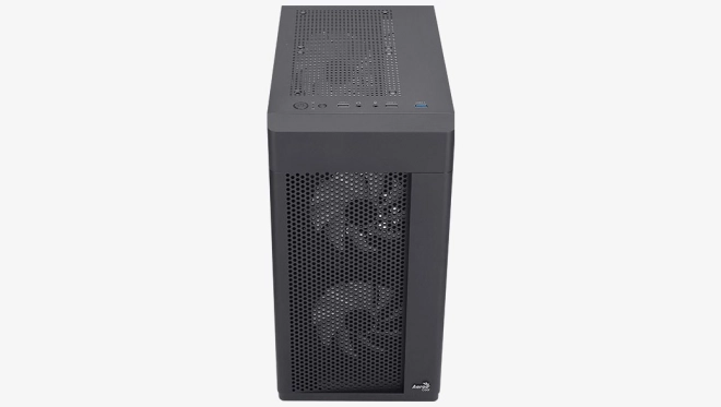 Hexform TG FRGB mini torony számítógépház fekete