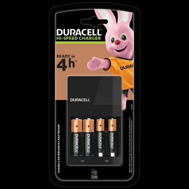 Duracell gyors töltő és akkumulátor készlet