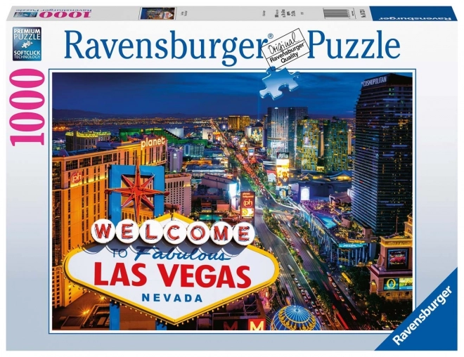 Ravensburger puzzle 1000 darabos Las Vegas