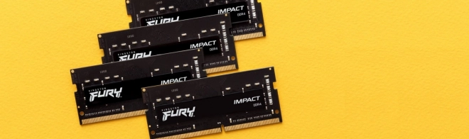 Kingston fury impact ddr4 sodimm memória 8gb 3200mhz