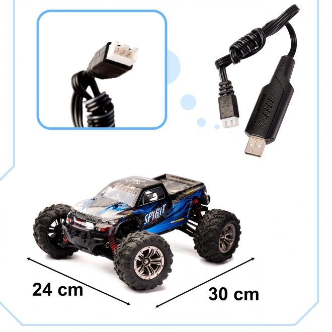 Kék rc autó q901