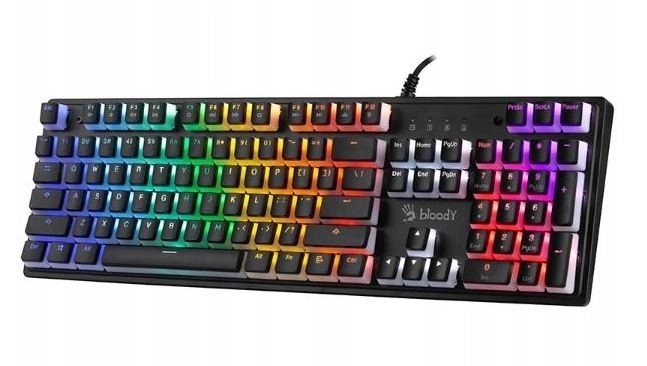 Mechanikus billentyűzet Bloody S510R Pudding (Kék Switch)