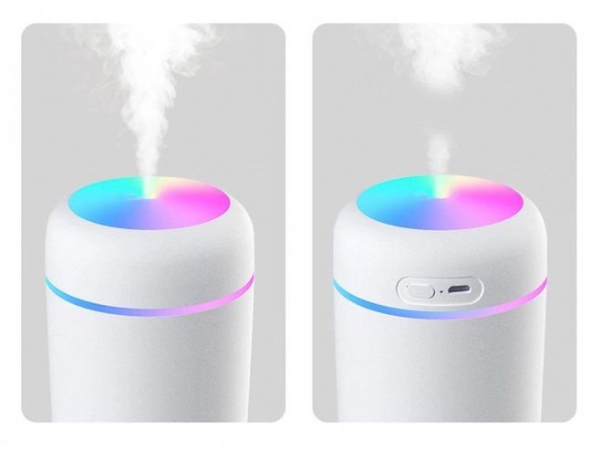 Mini légnedvesítő aroma diffúzor USB RGB világítással