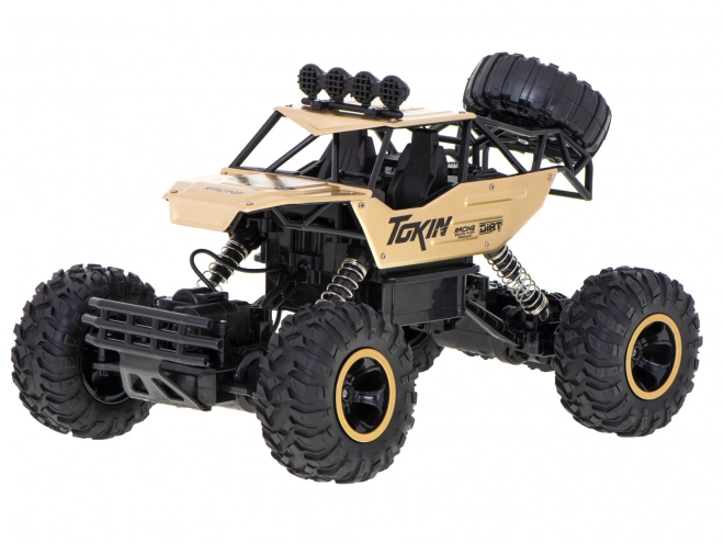 Arany színű RC Rock Crawler távirányítós autó 4WD fém 1:12 méretarány – Arany