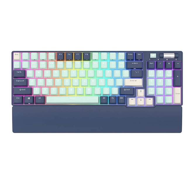 RGB háttérvilágítás 16,8 millió színnel és 14 móddal
