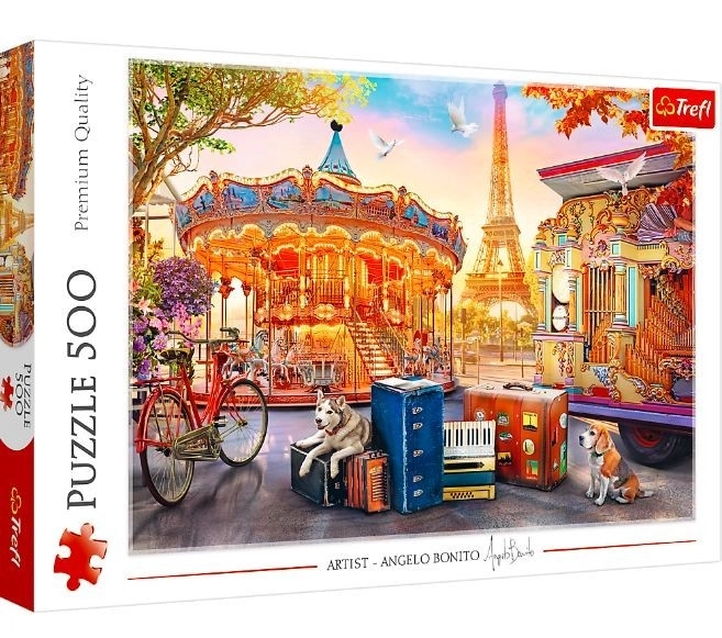 Trefl puzzle párizsi vakáció 500 darab