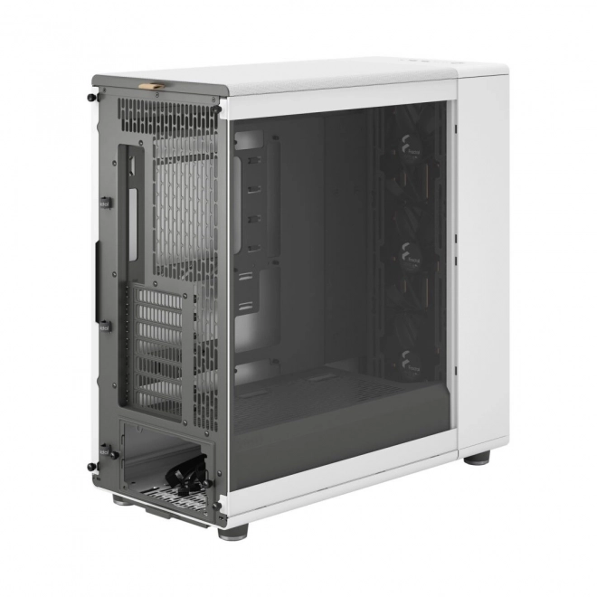 PC ház North XL RC kréta fehér TG átlátszó