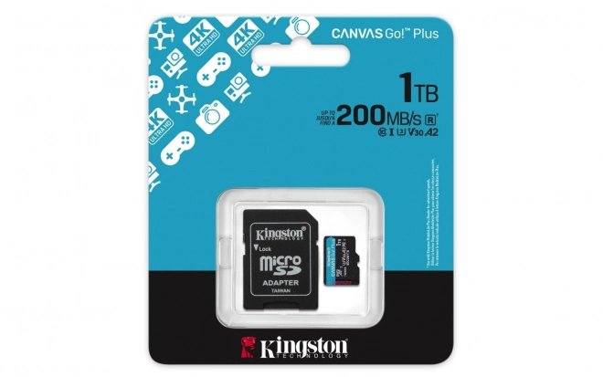 Karta Kingston microSD 1TB kalandorok és játékosok számára
