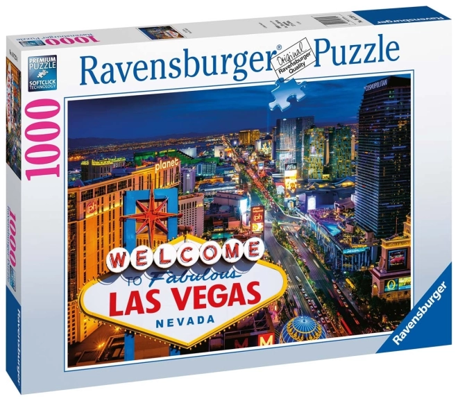 Ravensburger puzzle 1000 darabos Las Vegas