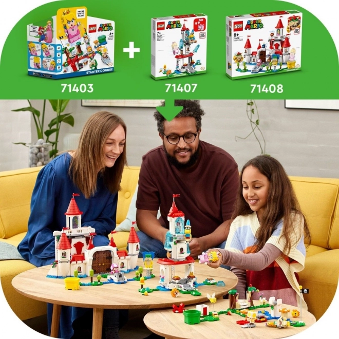 LEGO Super Mario Macskás Peach és Jégtorony bővítő készlet