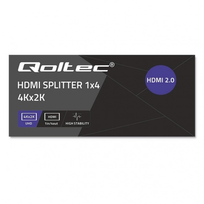Aktív HDMI elosztó 4K kompatibilitással