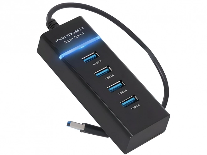 Usb 3.0 hub 4 portos elosztó adapter