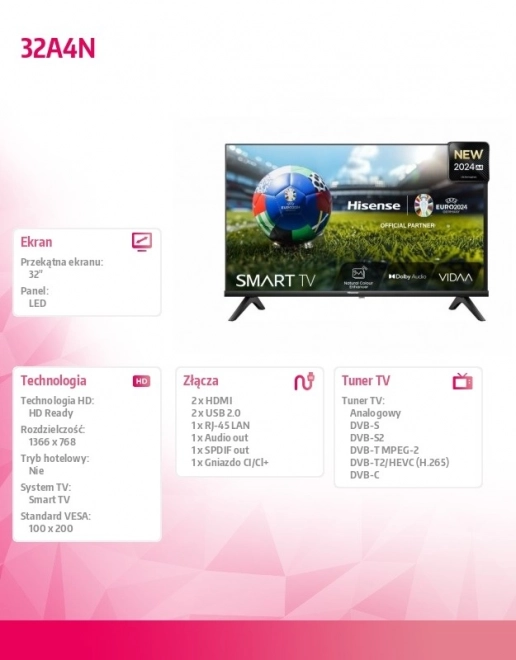 LED televízió 32 hüvelyk