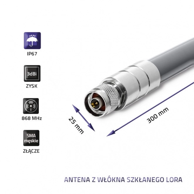 Kültéri LoRa 3dBi Antenna