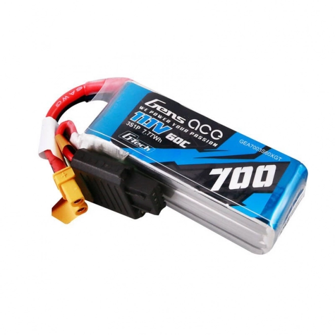 Gens ace g-tech 700mah 11.1v 60c 3s lipo akkumulátor