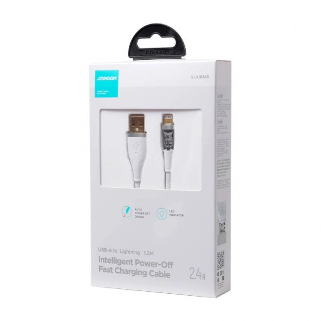 Joyroom USB-A Lightning töltőkábel 2,4A 1,2m