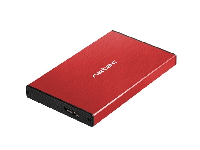 Rhino Go 2.5 külső HDD/SSD ház USB 3.0 piros