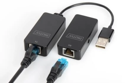 Usb hosszabbító 2.0 HighSpeed 50m Cat.5e/6 UTP kábelhez