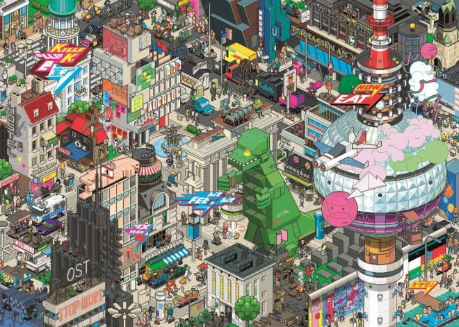 Heye puzzle pixorama: berlini keresés 1000 darabos