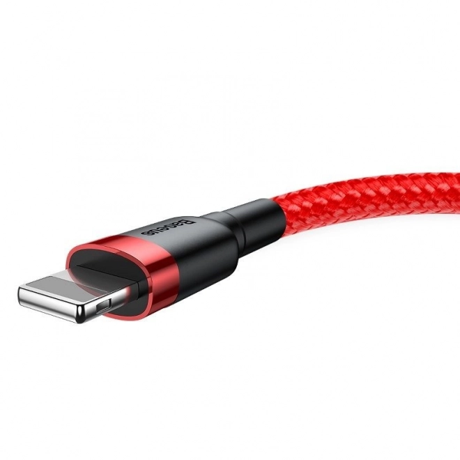 Baseus lightning usb kábel 3m piros