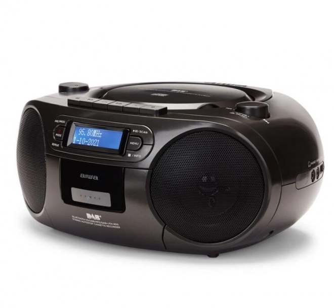 Hordozható Boombox DAB + CD/MP3/USB/TAPE/BT lejátszó