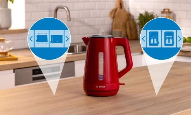Vízforraló MyMoment 1,7l Piros