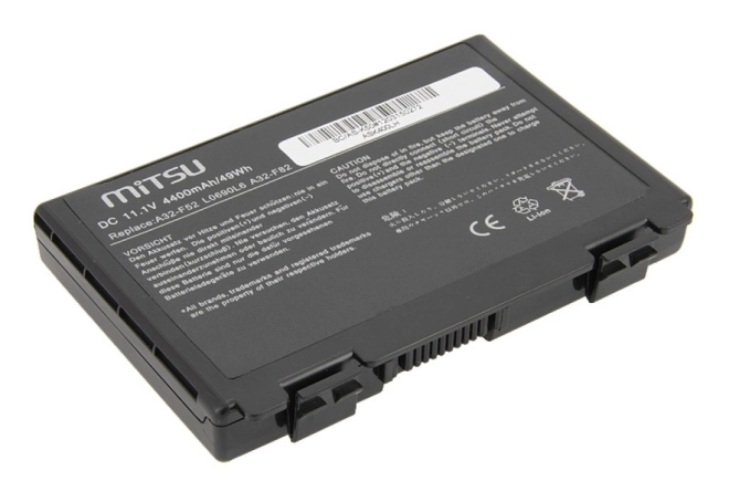 Asus F82, K40, K50, K60, K70 sorozatú notebook akkumulátor