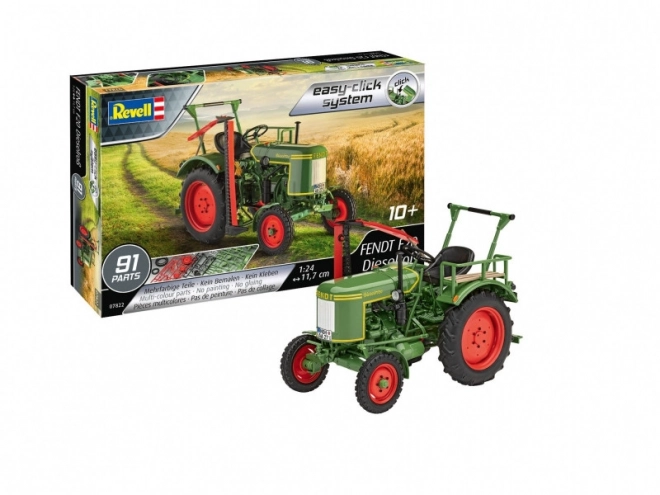 Fendt F-20 Dieselross műanyag traktor modell