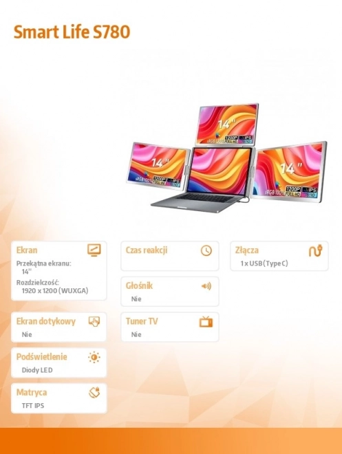 Smart Life przenoś monitorkészlet