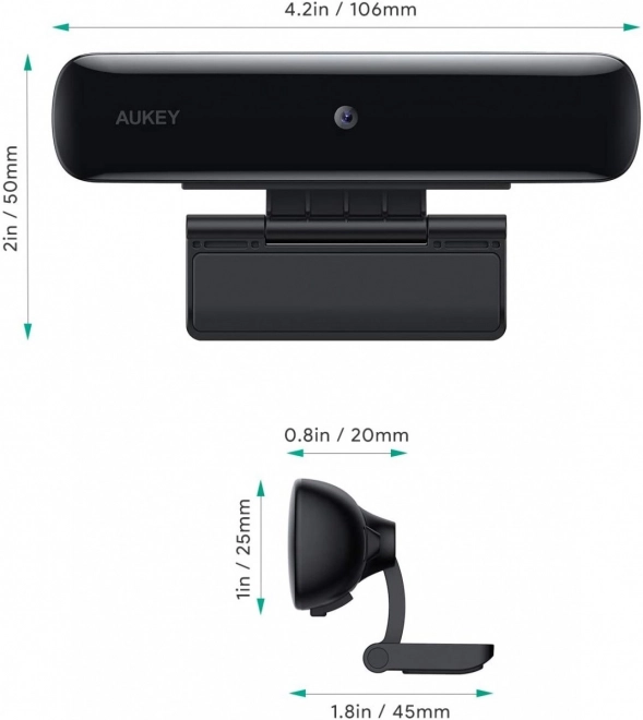 Full HD Aukey Pc-w1 Pro webkamera