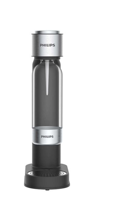 Philips GoZero szódagép - inox fekete