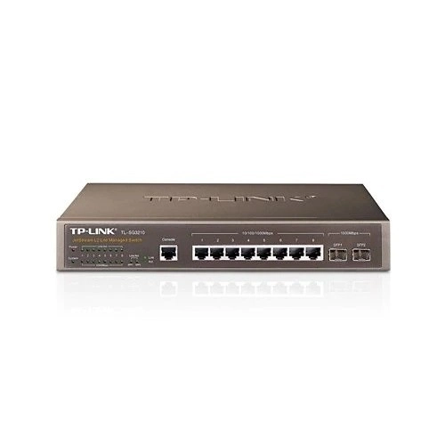 JetStream gigabites L2+ switch 8 port, 2 slotos TP-Link TL-SG3210