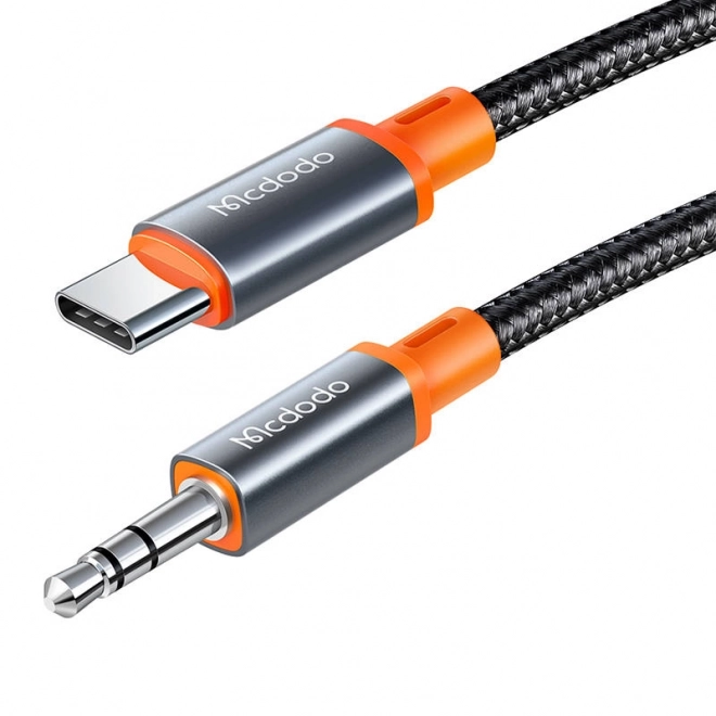 Kábel Mcdodo USB-C-ről 3,5 mm-es jack csatlakozóra, 1,2 m, fekete