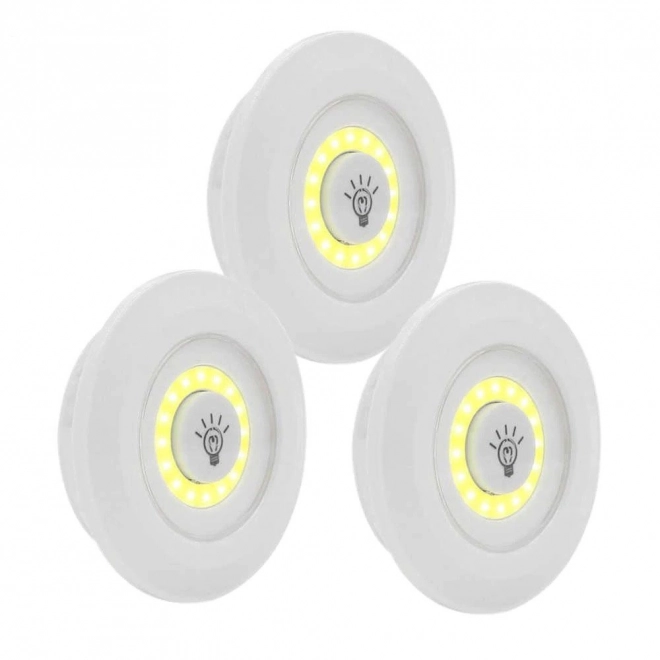 Led cob éjjeli lámpa 3 db távirányítóval