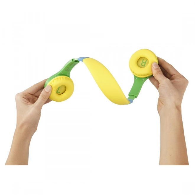 Kids Guard gyermek fejhallgató hangerőkorlátozással, zöld