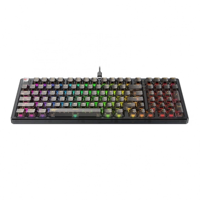 mechanikus gamer billentyűzet rgb világítással