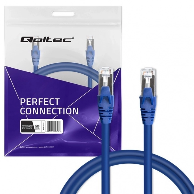 Qoltec FTP Cat6 hálózati kábel 5m