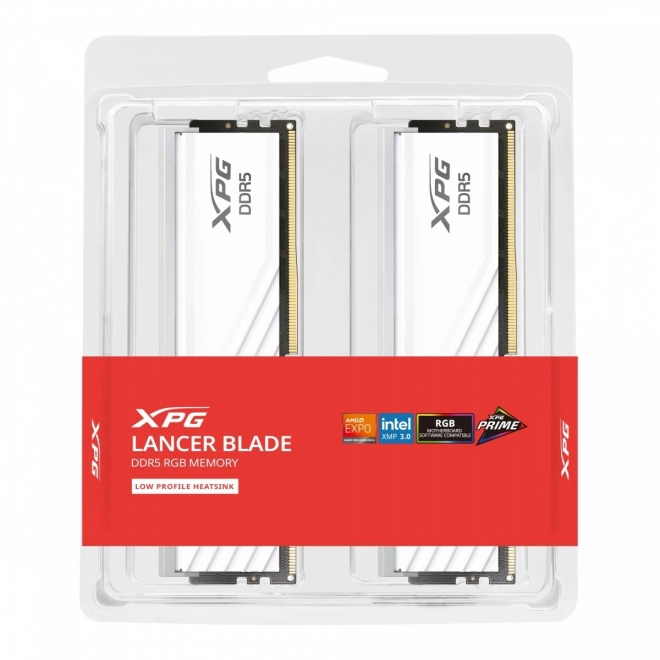 XPG Lancer Blade DDR5 32GB RGB fehér memória