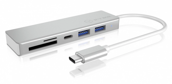 Usb 3.0 hub C típusú 3 portos és memóriakártya-olvasóval