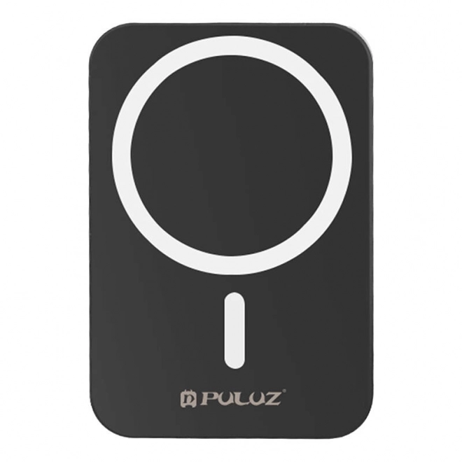 Puluz mágneses telefon tartó és töltő fekete