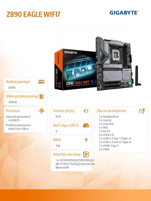 Eagle WIFI7 alaplap