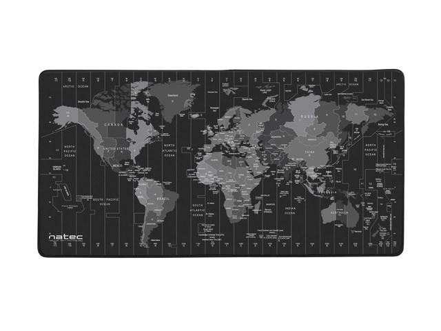 Time Zone Map maxi egérpad