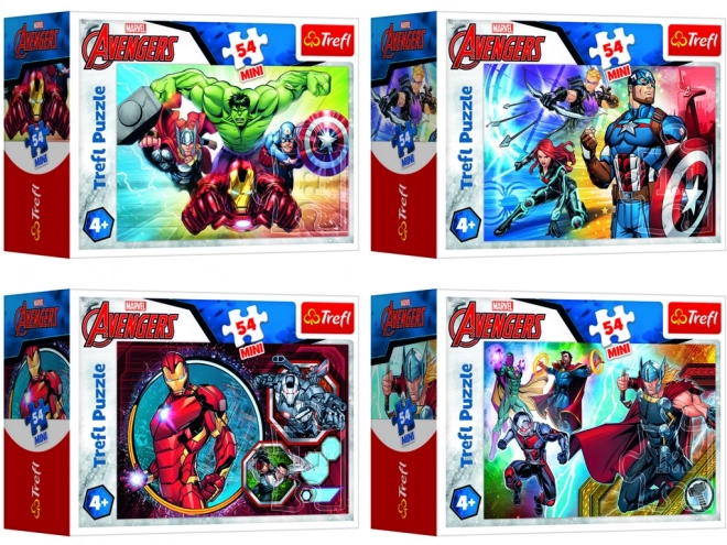 Avengers minipuzzle 54 darabos