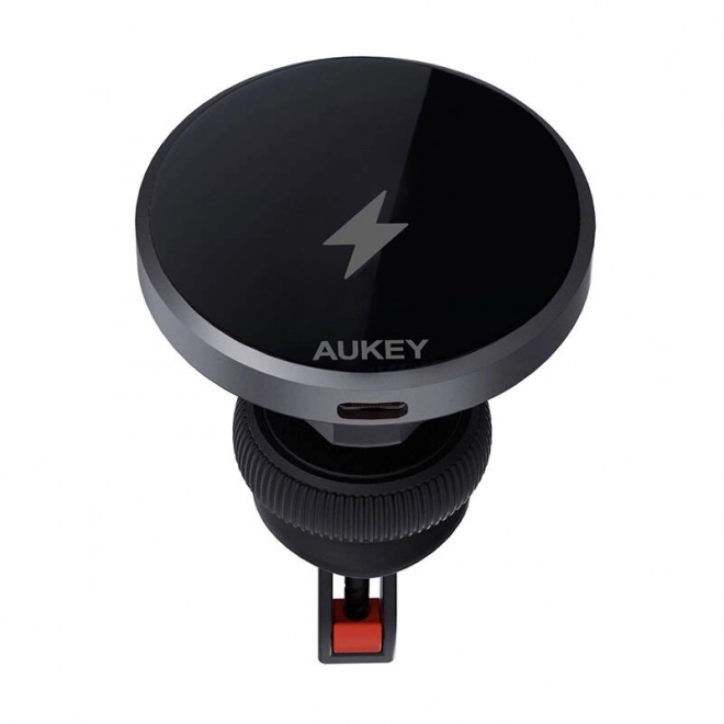 Telefontartó autóba Aukey vezeték nélküli töltővel