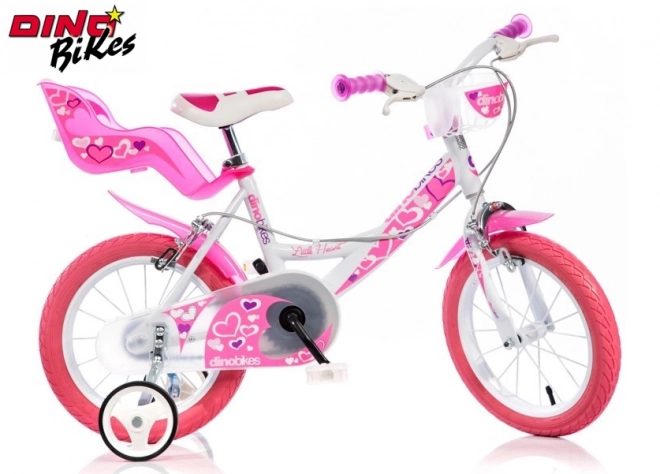 Dino Bikes Gyerekkerékpár 14" fehér 2017