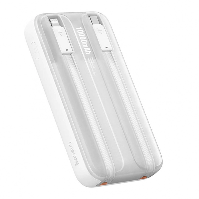 Baseus comet powerbank 10000mah, 22,5w fehér