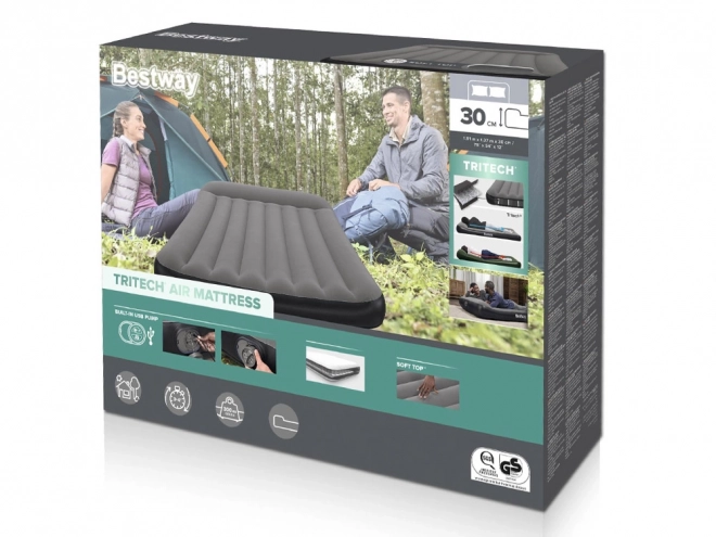 Bestway Duweszélyes Dmuchany Materac Tritech USB Pumpával