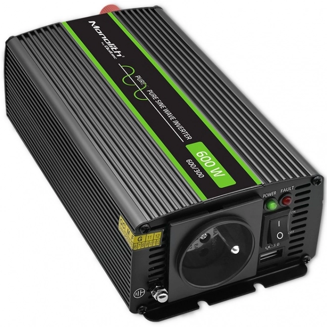 Qoltec 1200 W inverter USB kimenettel