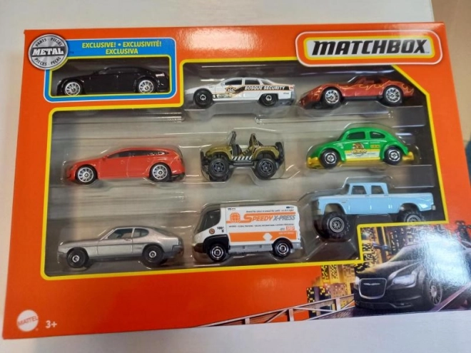 Matchbox játékautó szett - 9 darabos gyűjtemény