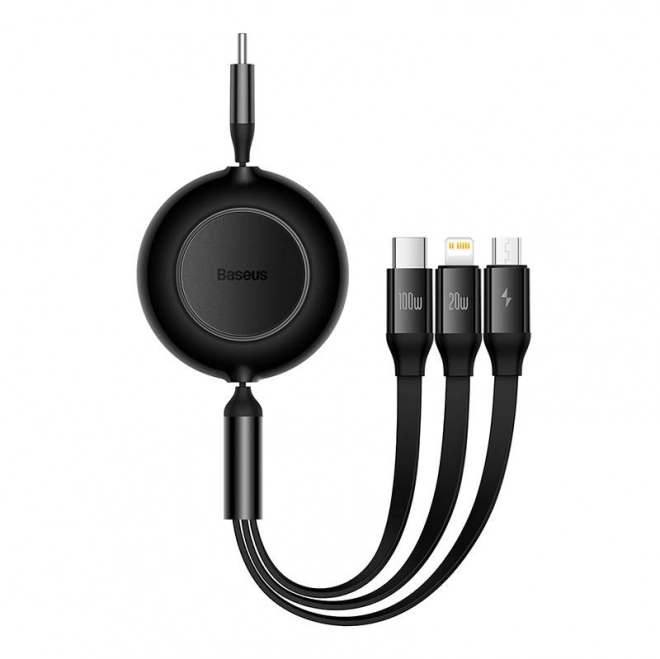 Baseus Bright Mirror 4 kábel 3 az 1-ben USB-C/Micro-USB/Lightning